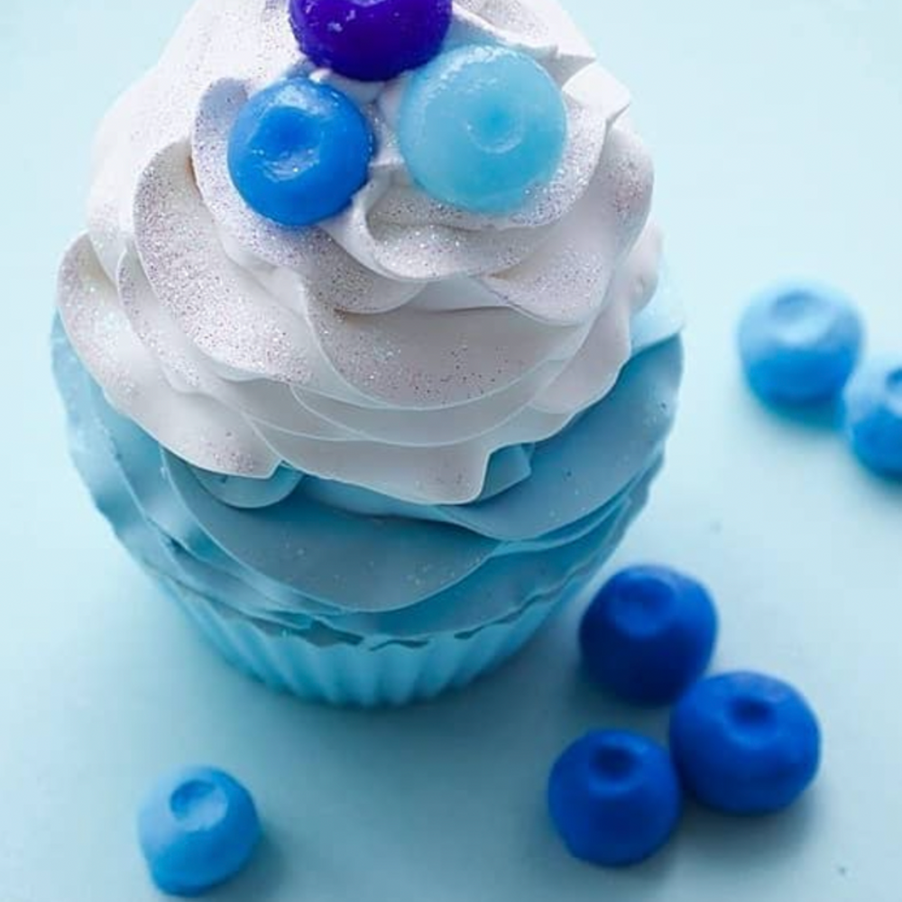 Blueberry Cupcake Soap