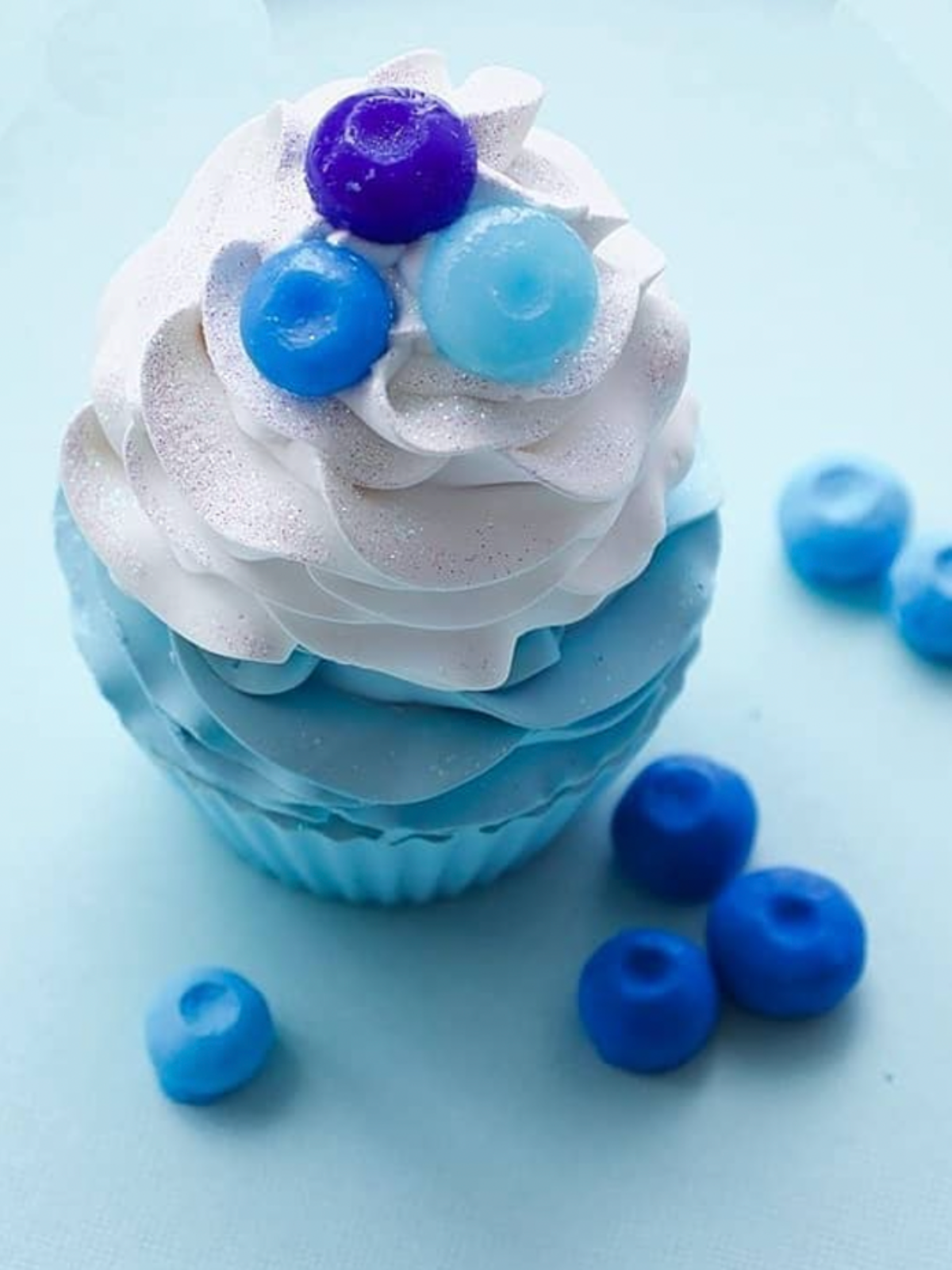 Blueberry Cupcake Soap