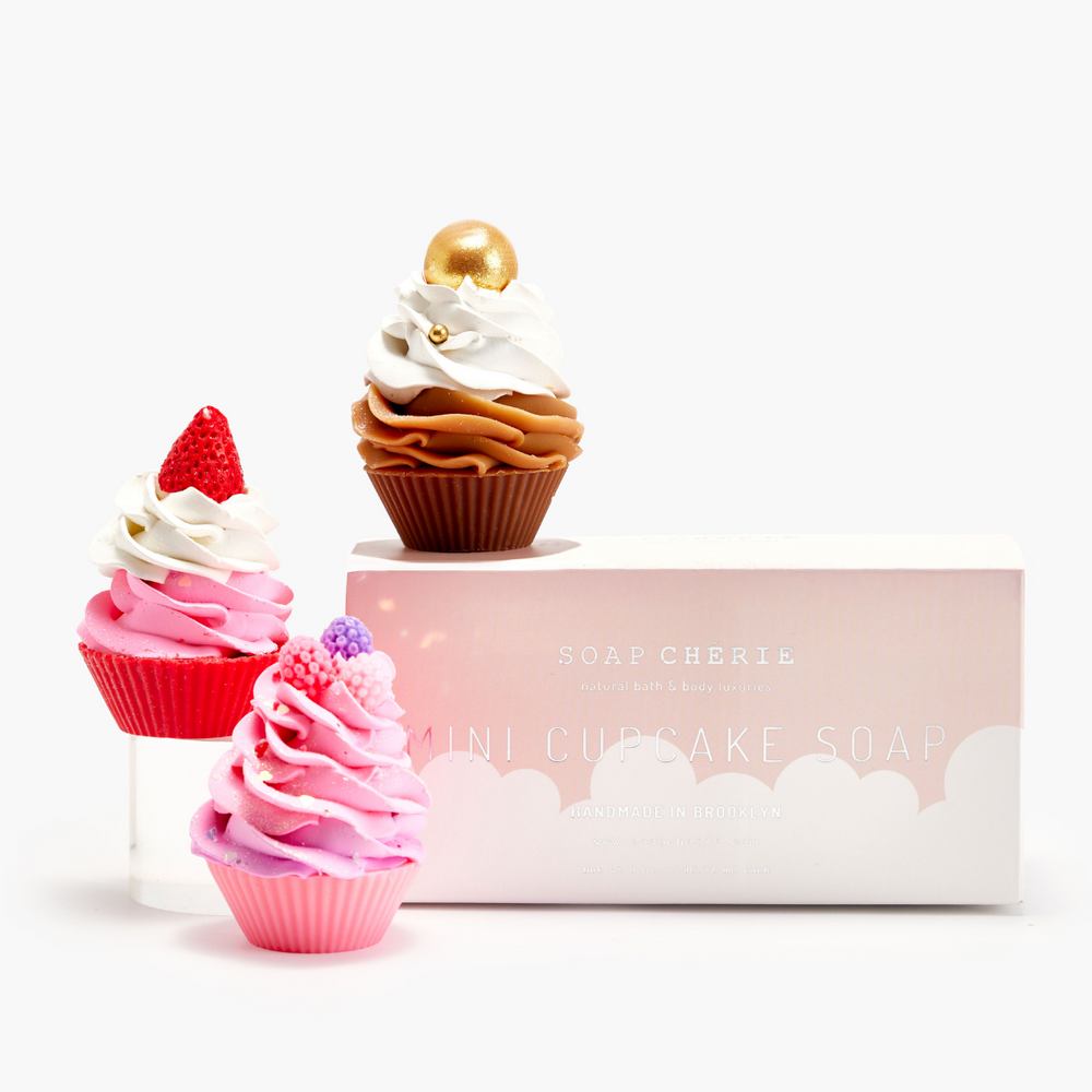 
                  
                    Mini Trio Cupcake Soap
                  
                